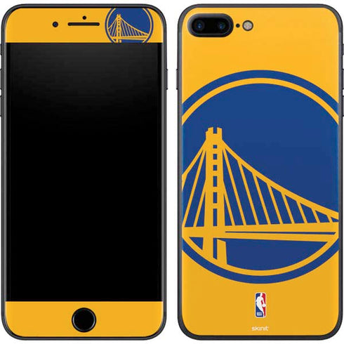 NBA Golden State Warriors Large Logo iPhone 8 Plus Skin